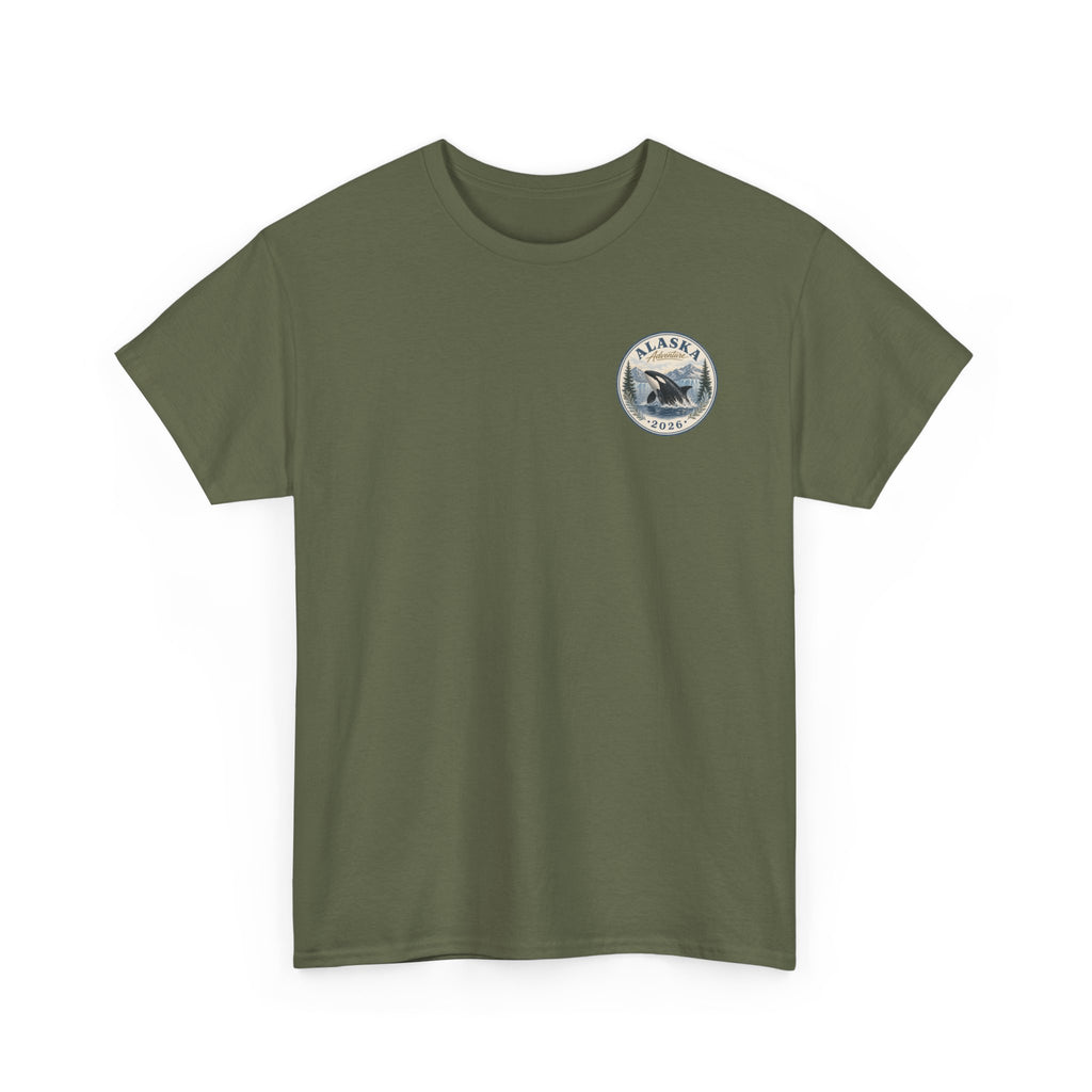 Alaska Adventure Cruise T-Shirt — Polar Bears, Orca & Glacier Graphic Tee