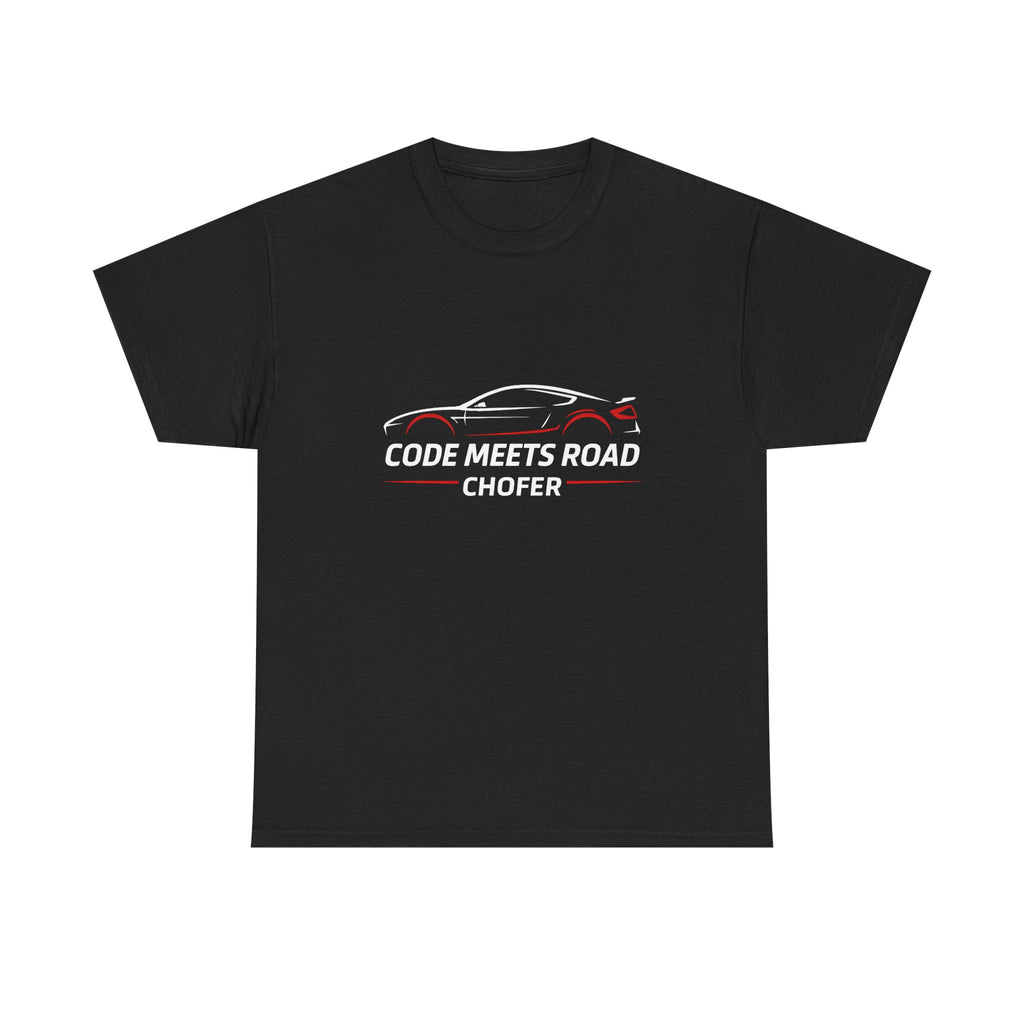 Chofer Logo Tee — Sunset Speed Graphic T‑Shirt
