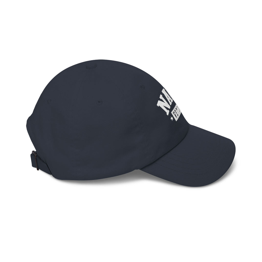 Navy Veteran Classic Dad Cap (Black)