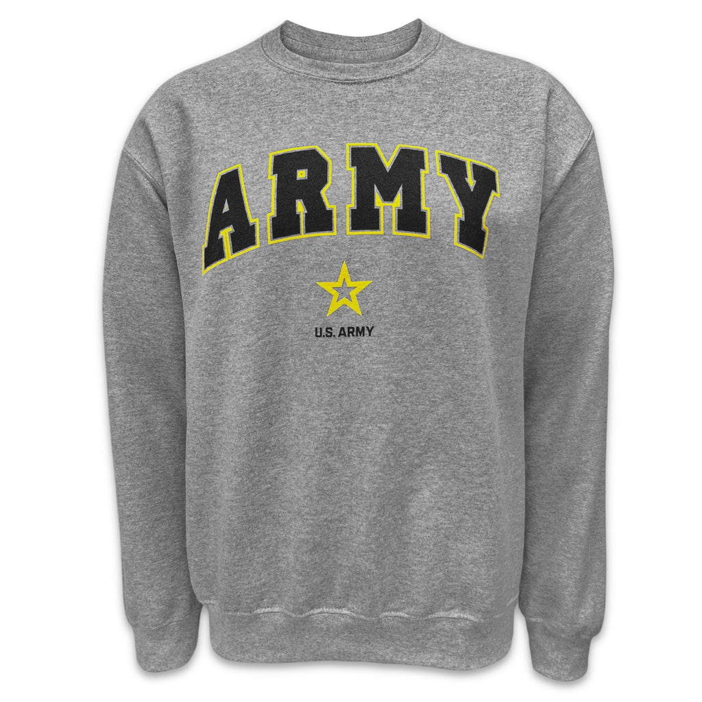 Army Arch Star Crewneck (Grey)