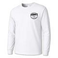 Army Retired Left Chest Long Sleeve T-Shirt