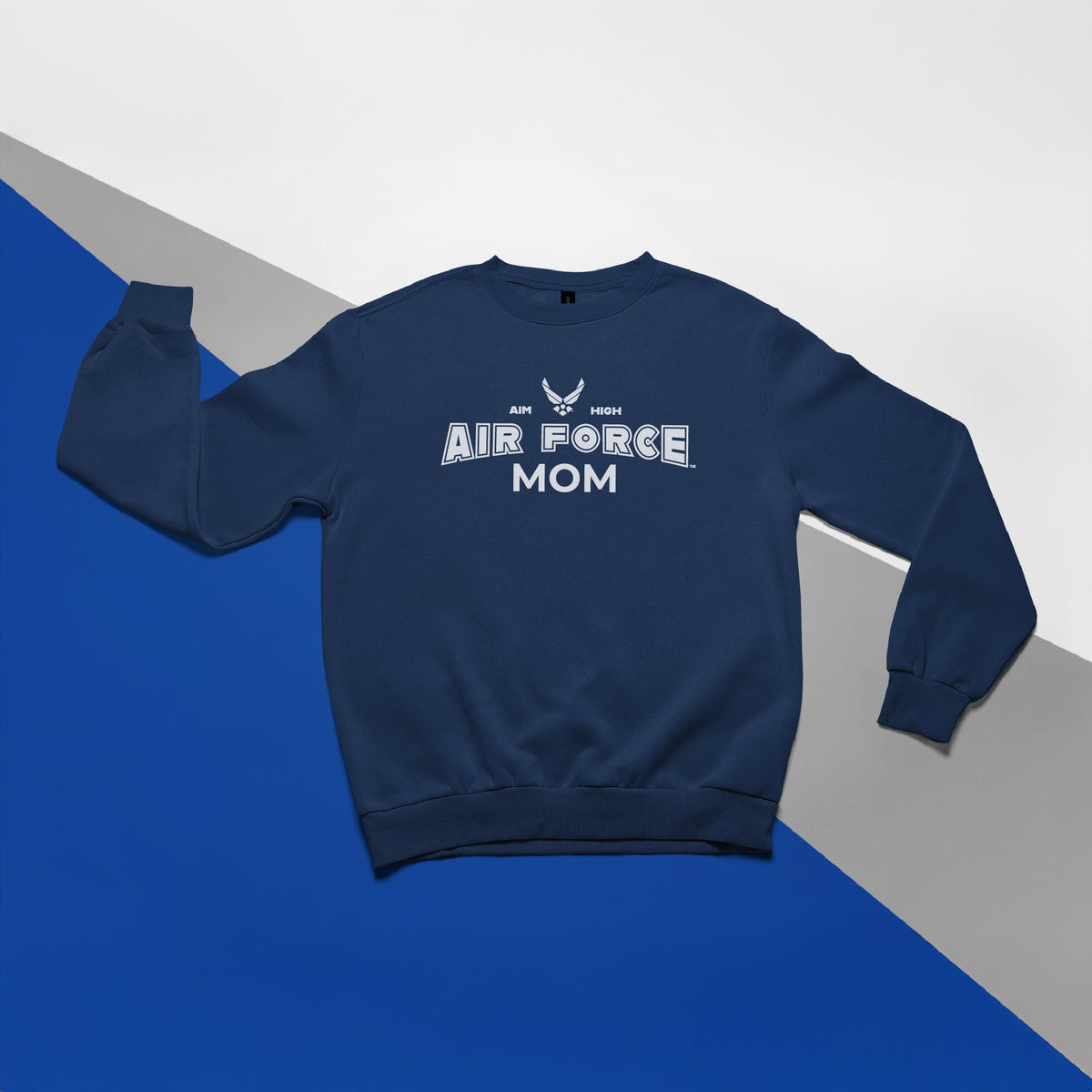 Air Force Mom Crewneck (Navy)