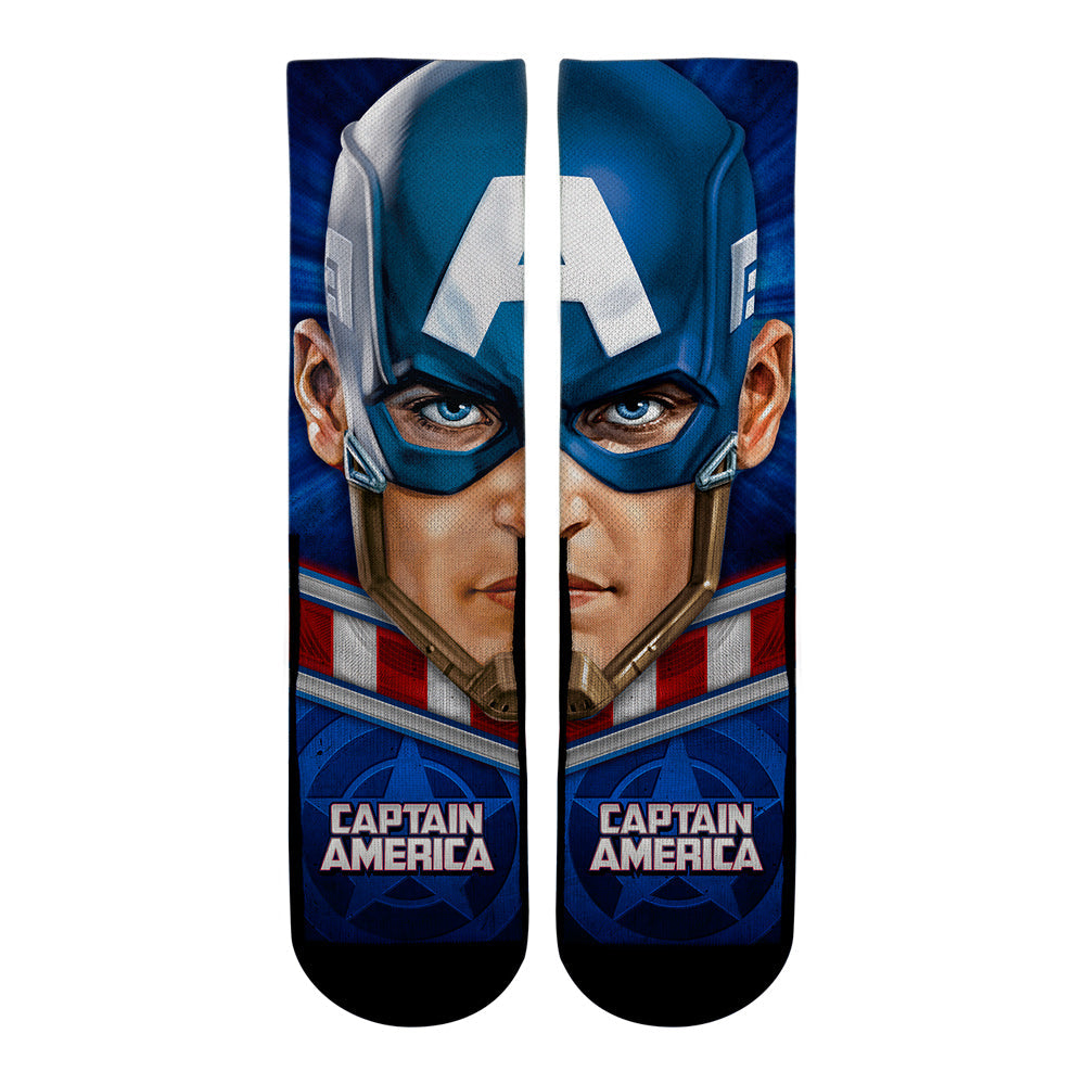 Captain America - Split Face