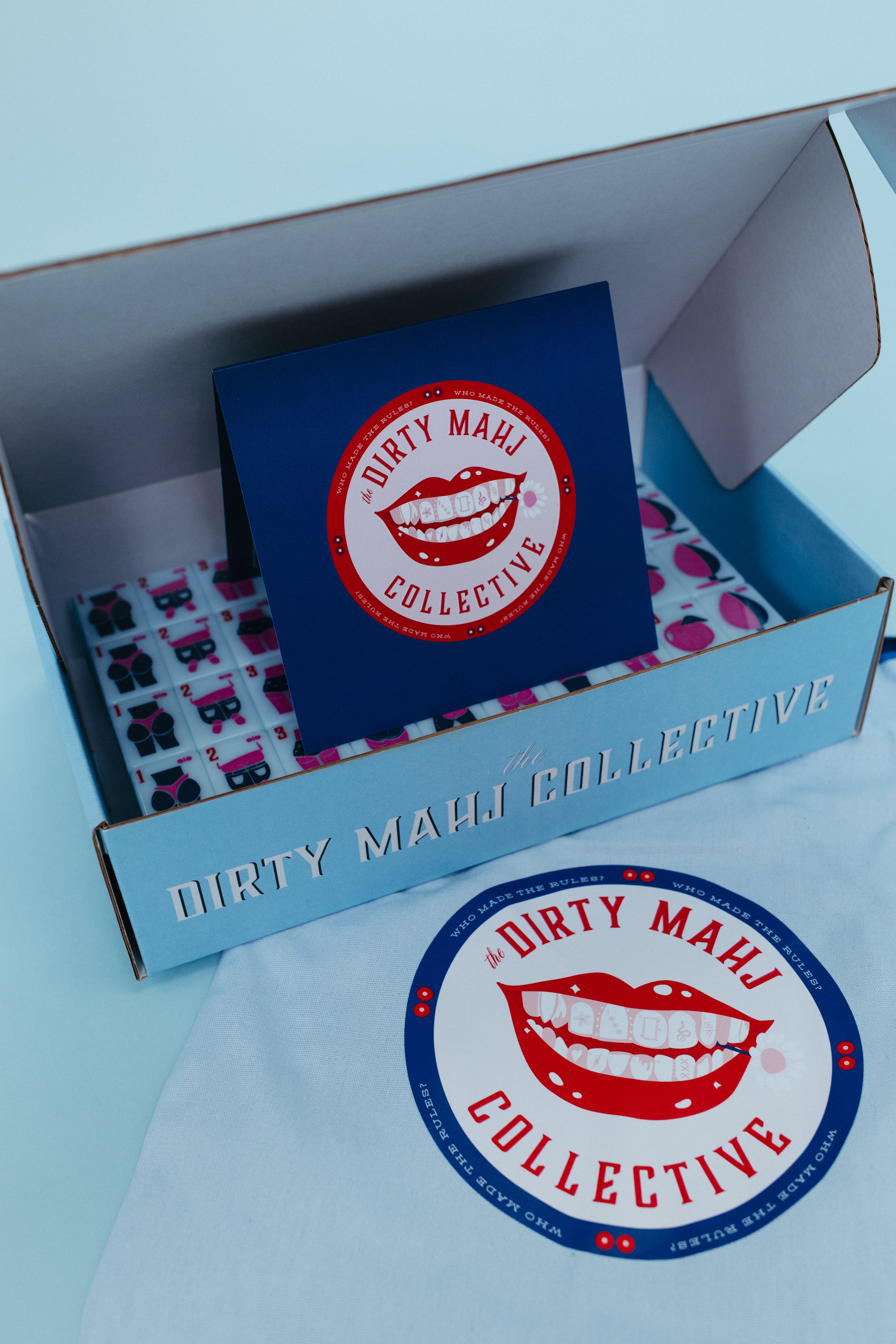 Dirty Mahj Bundle: Tiles & Mat