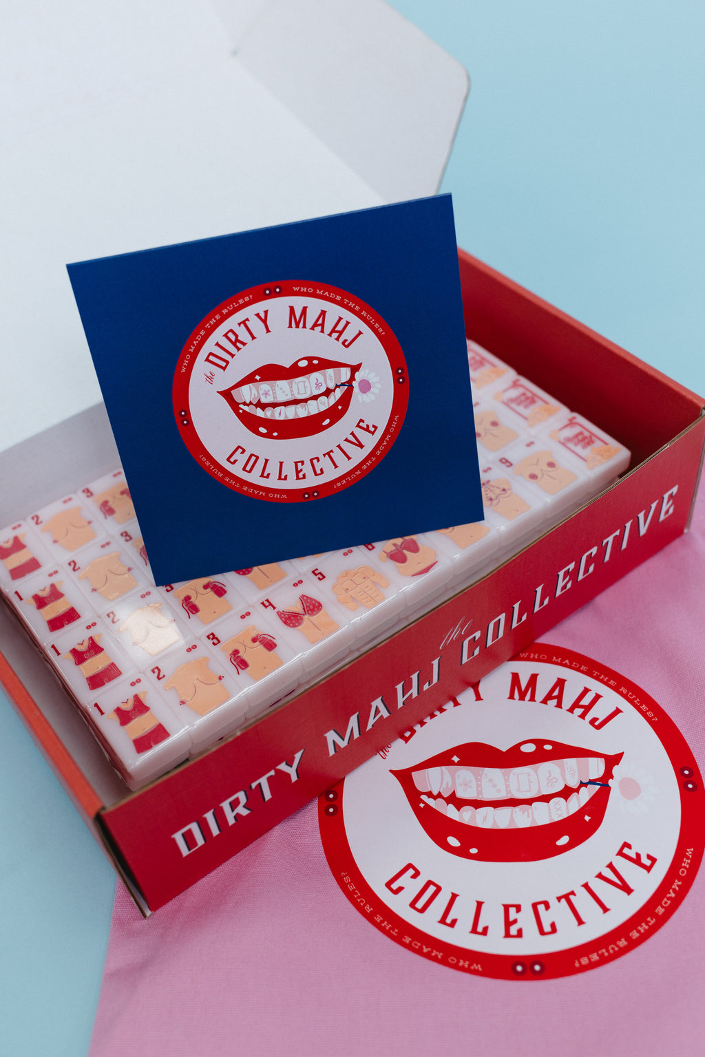 Dirty Mahj Bundle: Tiles & Mat
