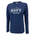 Navy Sister Women's Long Sleeve T-Shirt (Navy)