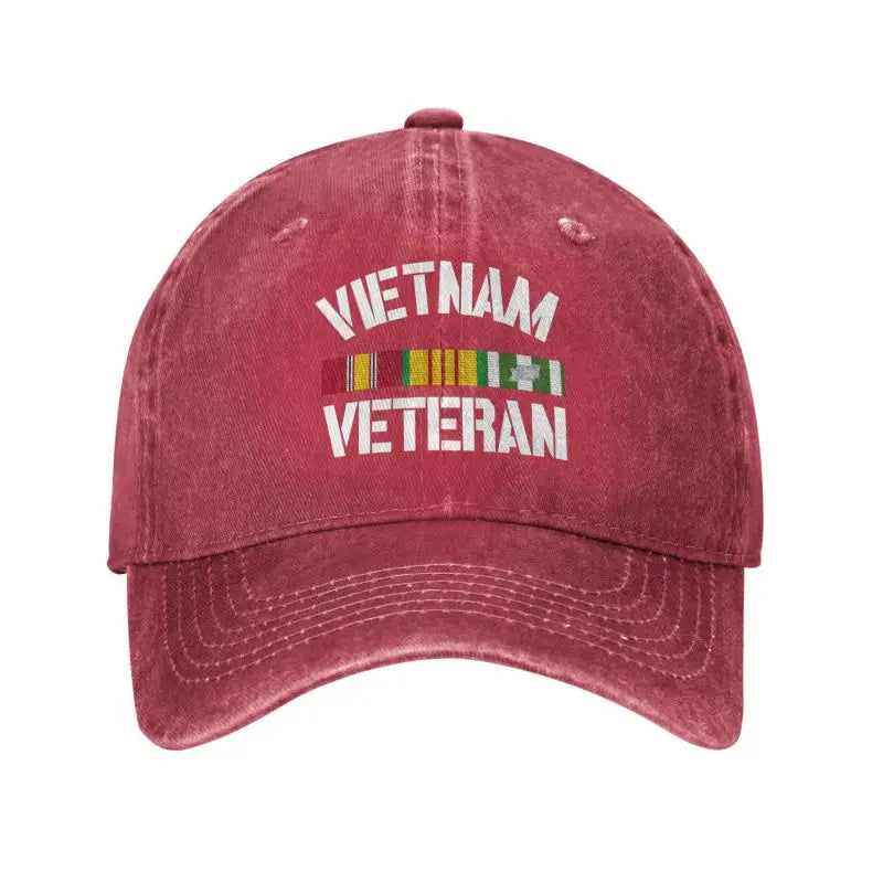 Vietnam Veteran Ribbon Cap