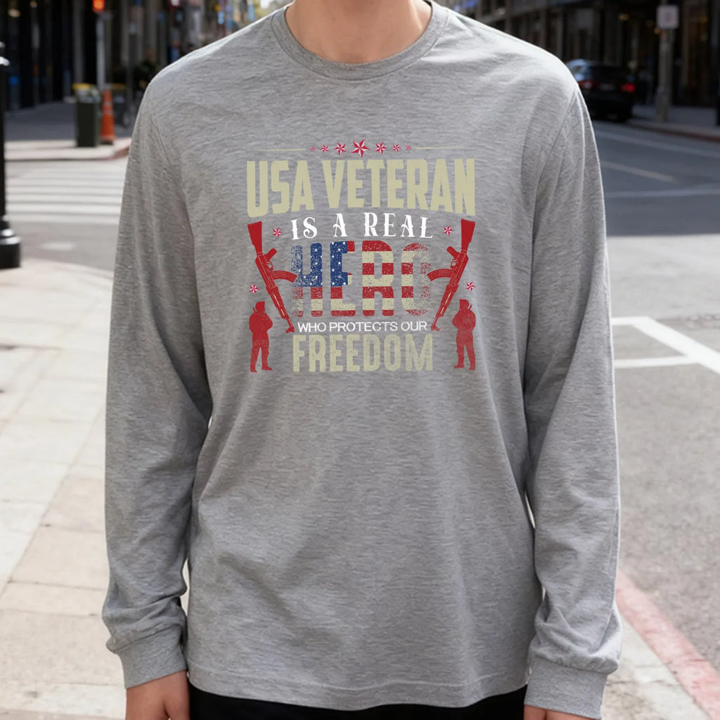USA Veteran Long Sleeve