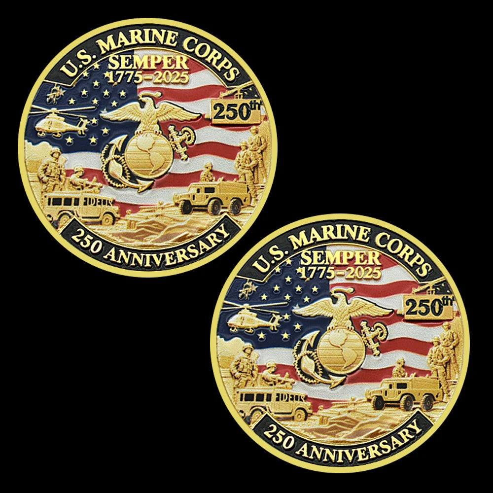 250th Anniversary Commemorative Coin of the United States Special Forces  For Military Enthusiasts Collectibles Challenge Coin