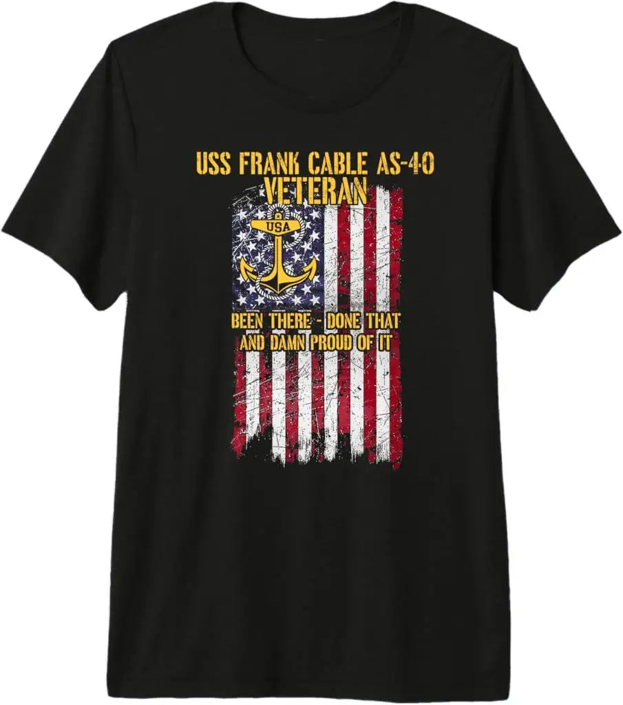 USS Frank Cable AS-40 Tee