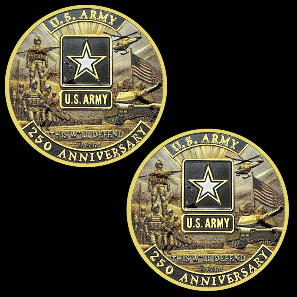250th Anniversary Commemorative Coin of the United States Special Forces  For Military Enthusiasts Collectibles Challenge Coin