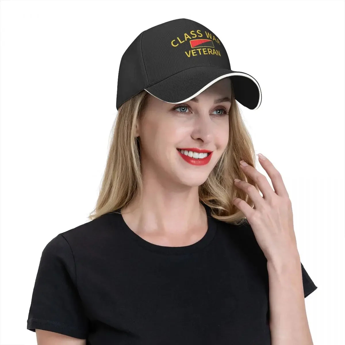 Class War Veteran Cap Fashion Casual Baseball Caps Adjustable Hat Hip Hop Summer Unisex Baseball Hats Customizable Polychromatic