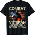 Combat Desert Storm Veteran Tee