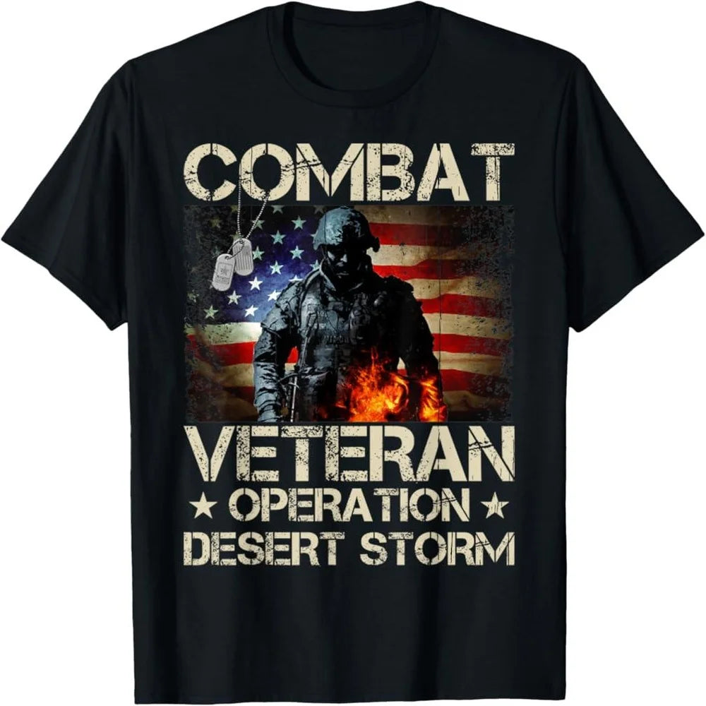 Combat Desert Storm Veteran Tee