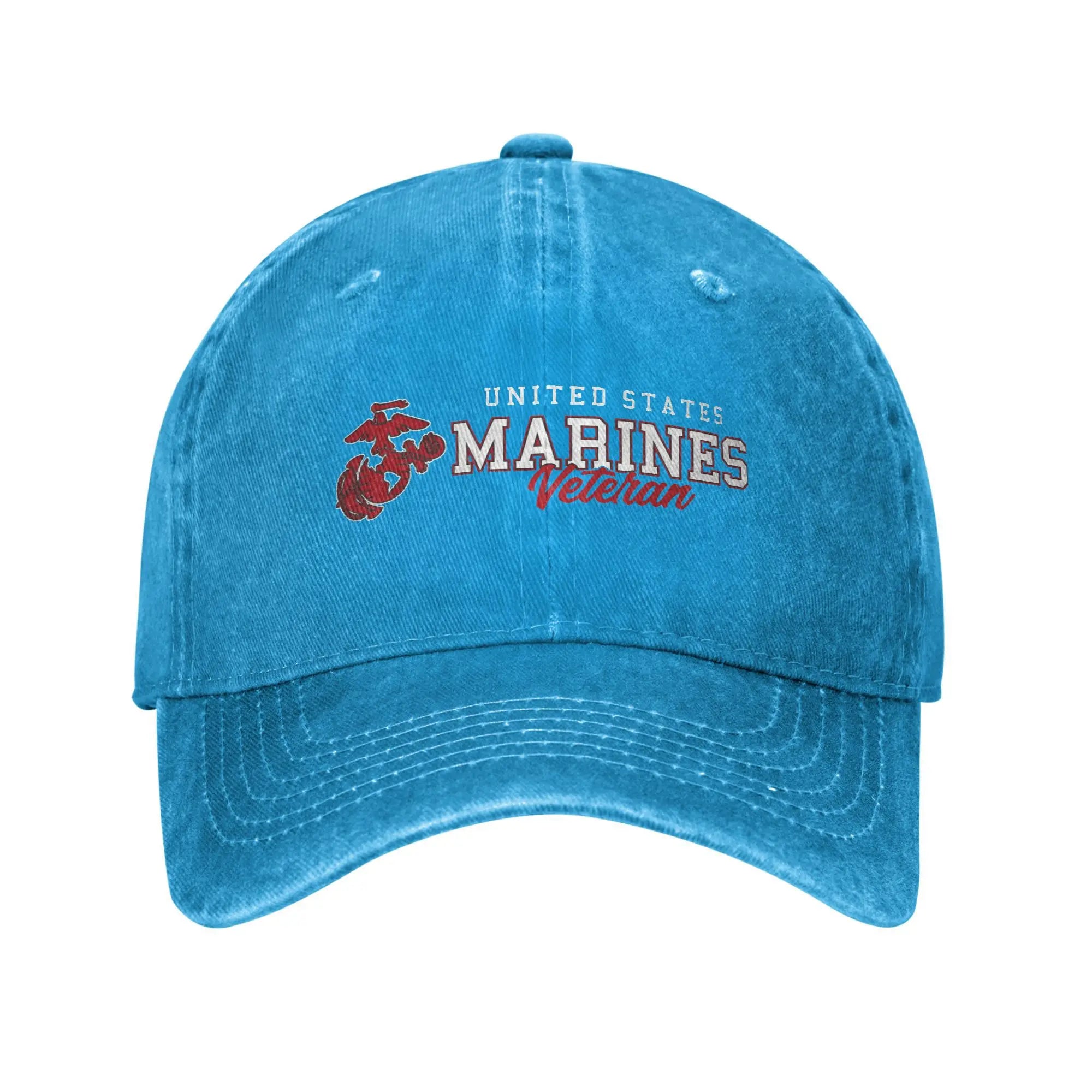 Vintage USMC Veteran Cap