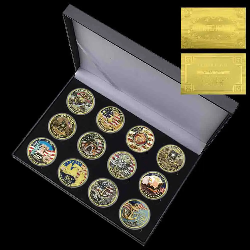 250th Anniversary Commemorative Coin of the United States Special Forces  For Military Enthusiasts Collectibles Challenge Coin