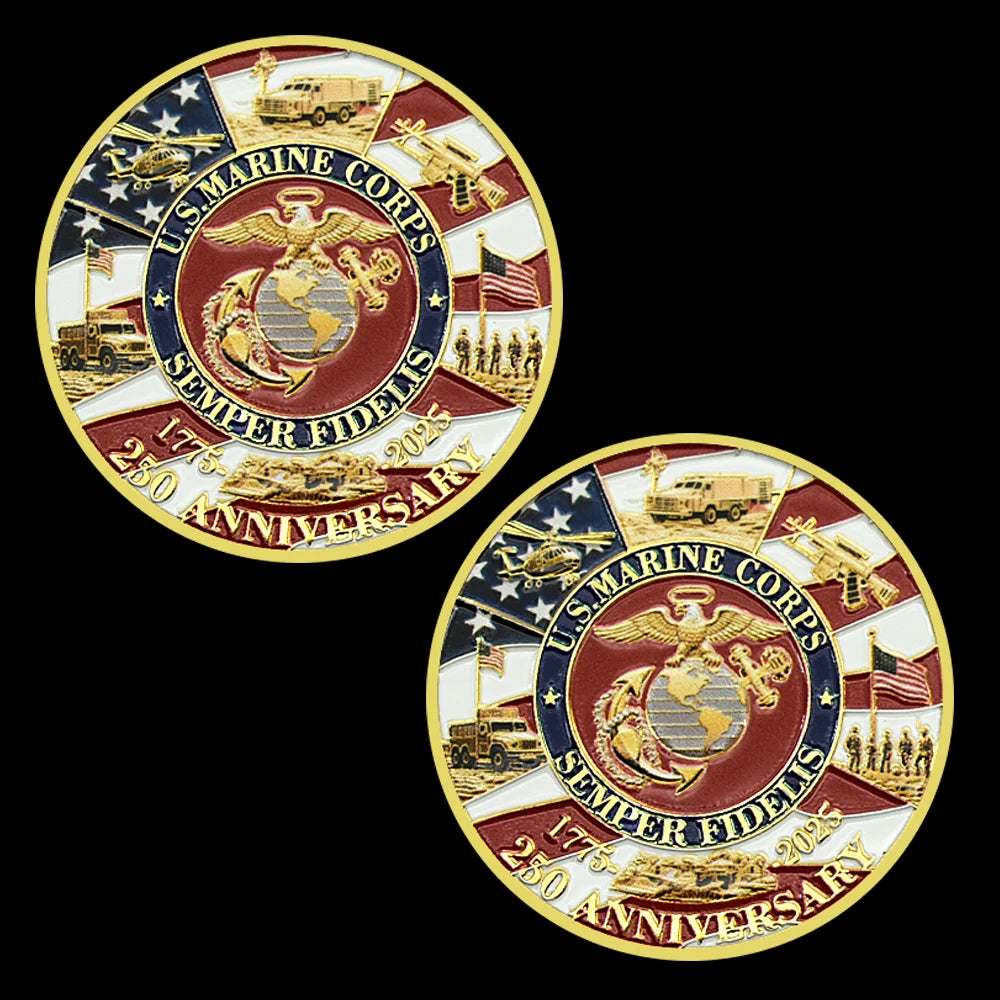 250th Anniversary Commemorative Coin of the United States Special Forces  For Military Enthusiasts Collectibles Challenge Coin