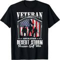 Desert Storm Military Pride Tee
