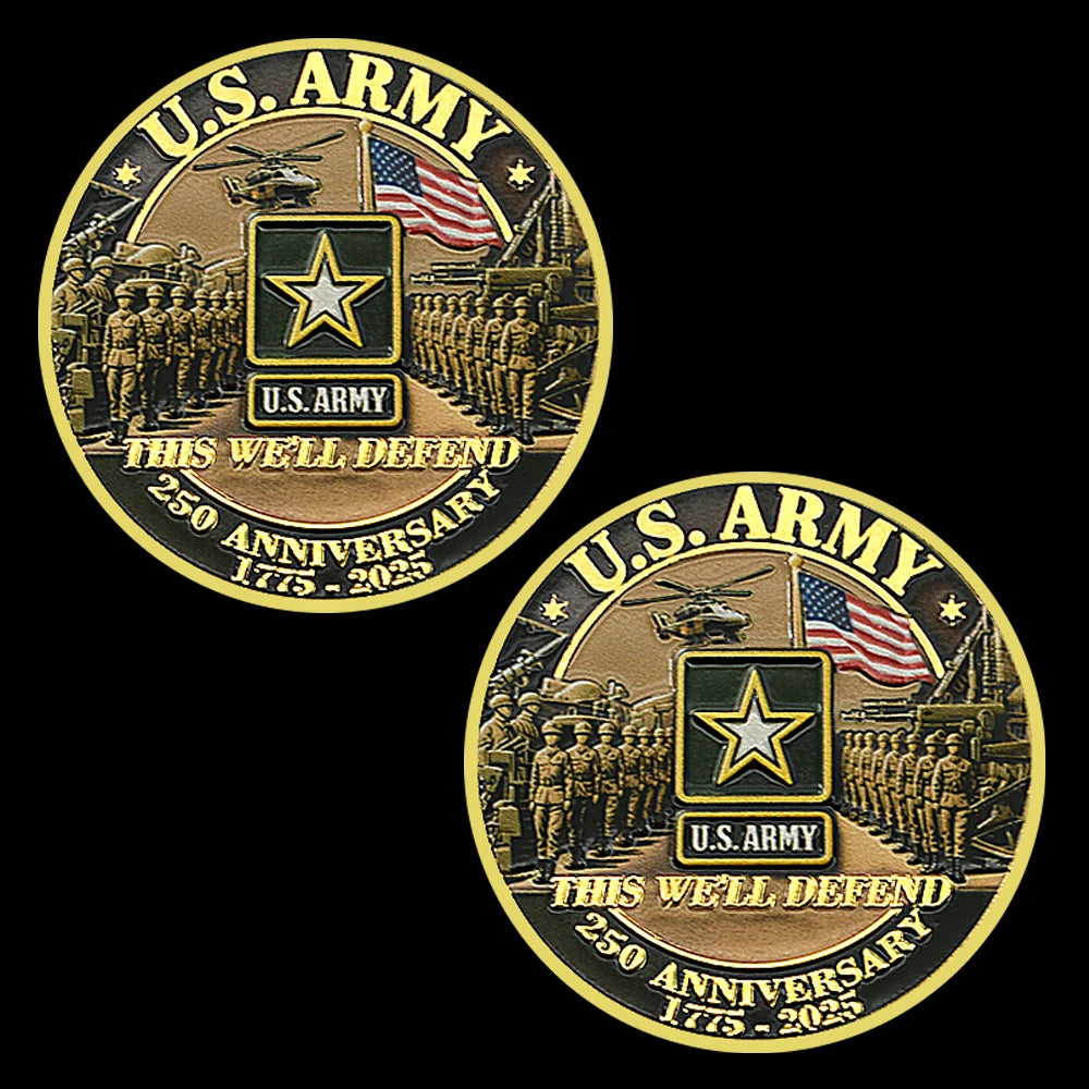 250th Anniversary Commemorative Coin of the United States Special Forces  For Military Enthusiasts Collectibles Challenge Coin