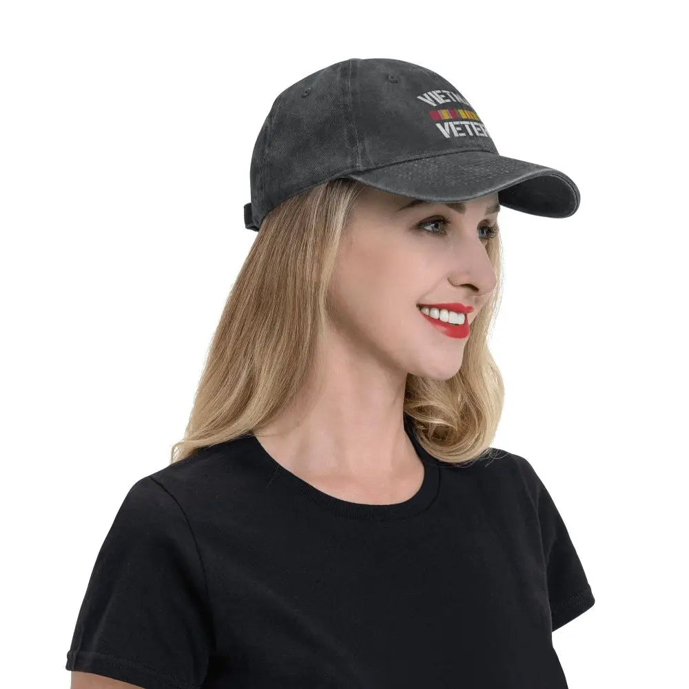 Vietnam Veteran Ribbon Cap
