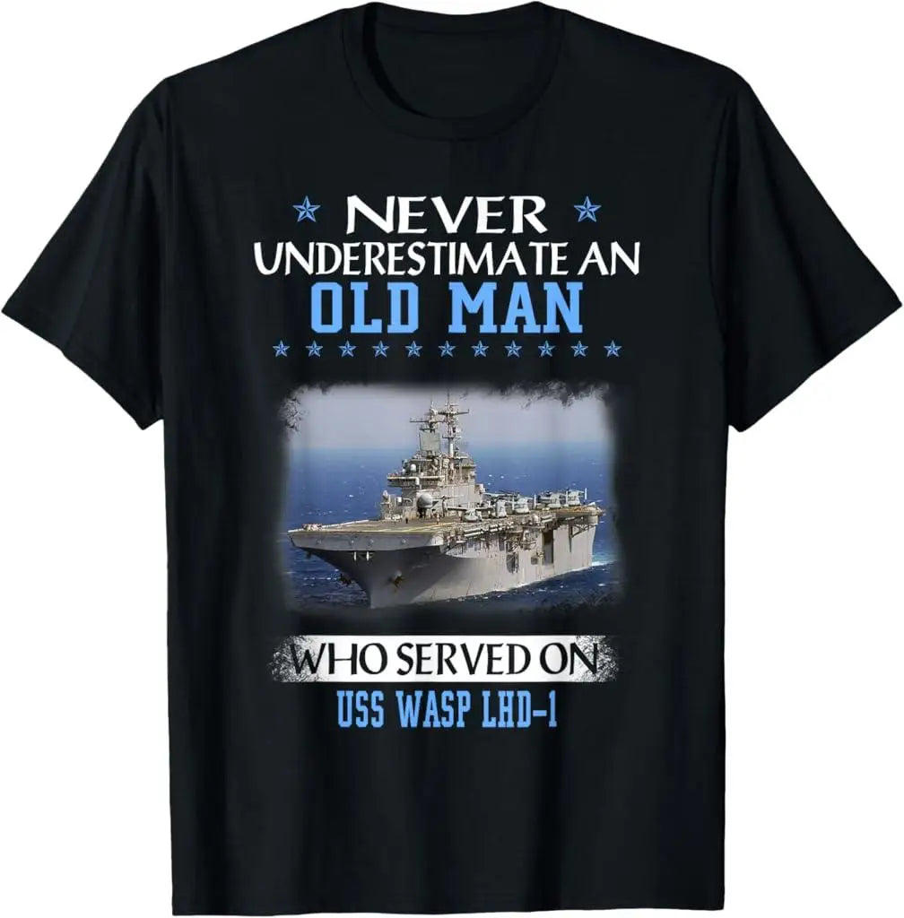 USS Wasp LHD-1 Veteran Tee