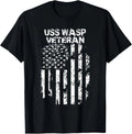 USS Wasp American Flag Tee