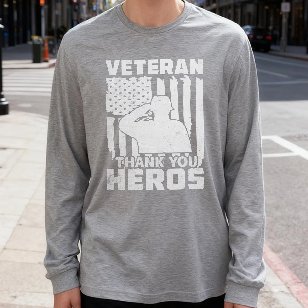 Thank You Hero Long Sleeve
