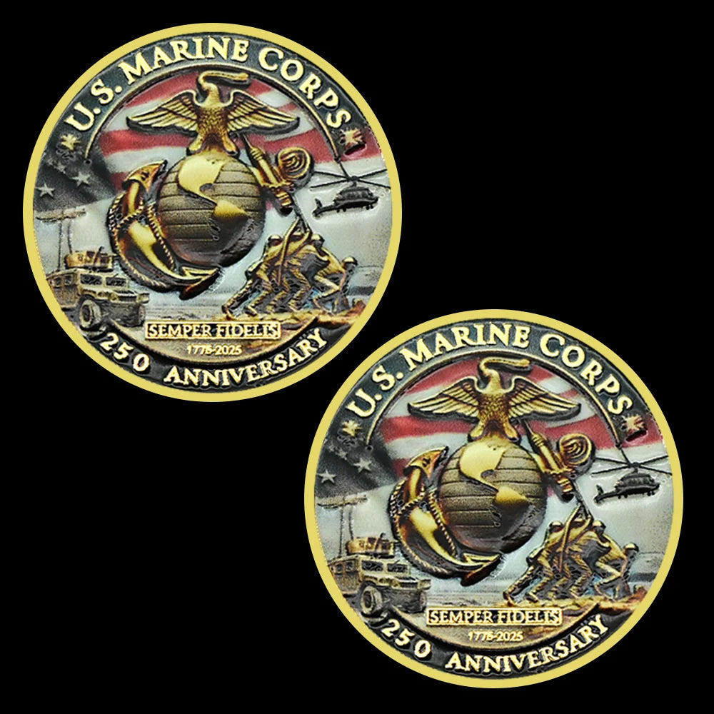 250th Anniversary Commemorative Coin of the United States Special Forces  For Military Enthusiasts Collectibles Challenge Coin
