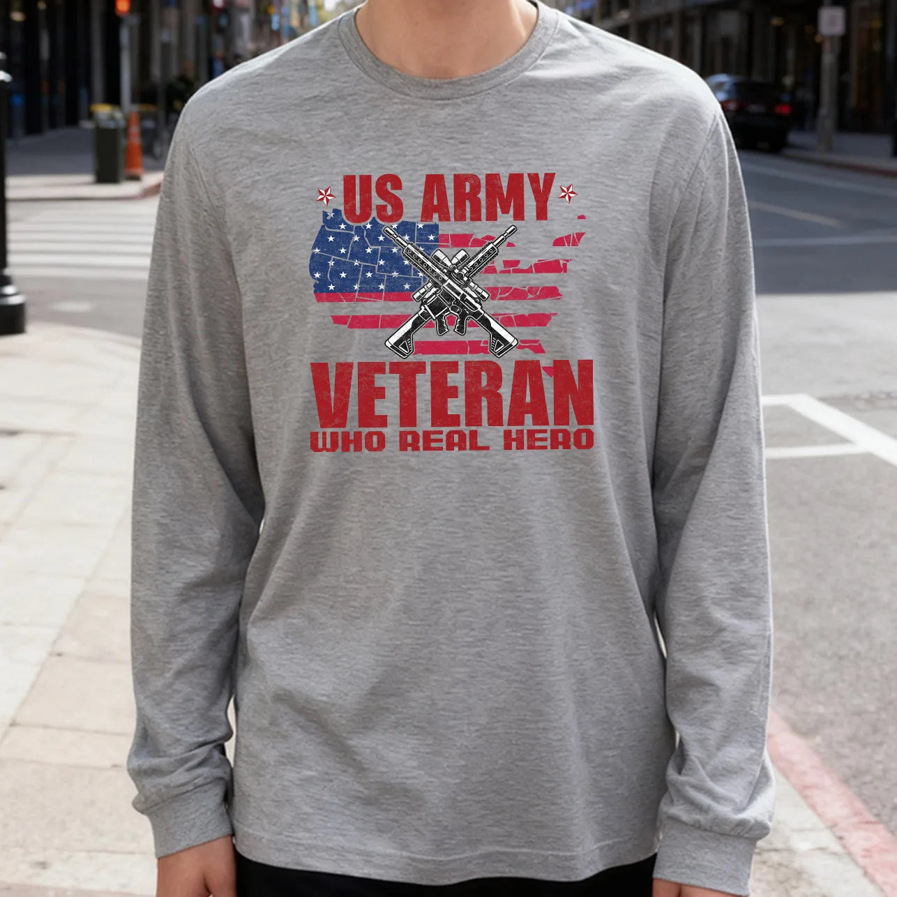 US Army Veteran Long Sleeve