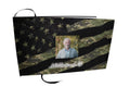 Digital Camouflage Matching Themed 'Celebration of Life' Guest Book for Funeral or Memorial Service