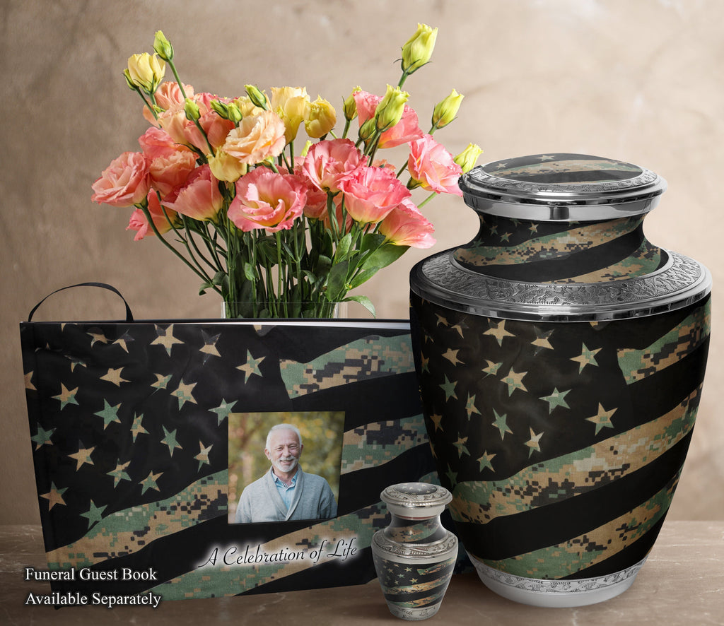 Marine Woodland Extra Large Urn or Companion Urn – Extra Large Urns for Human Ashes | XL Urn & XXL Urn