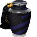 US Coast Guard Cremation Urns for Human Ashes - Large Adult Funeral Urn