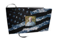Navy Blue Camouflage Matching Themed 'Celebration of Life' Guest Book for Funeral or Memorial Service