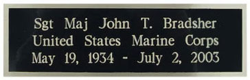Combo of Medal and Name Plate