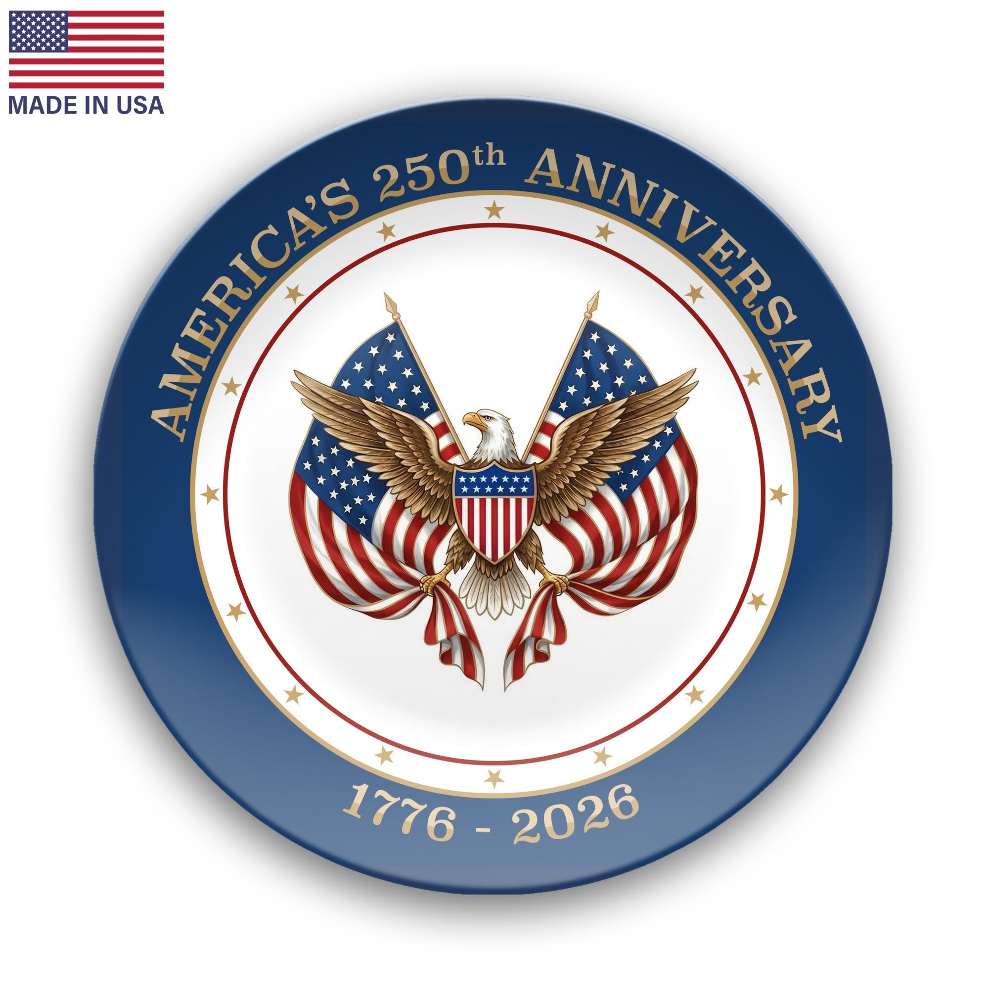 America's 250th Anniversary 1776-2026 Plate
