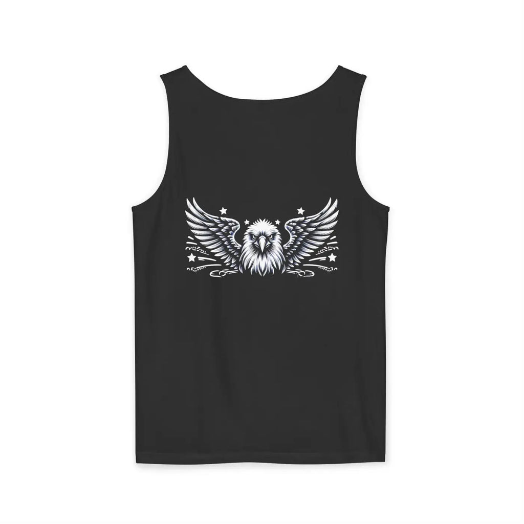 Patriotic Eagle Tank - True American Pride Cotton - Dipaliz
