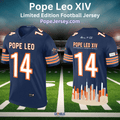 Pope Leo XIV Chicago Fan Football Jersey