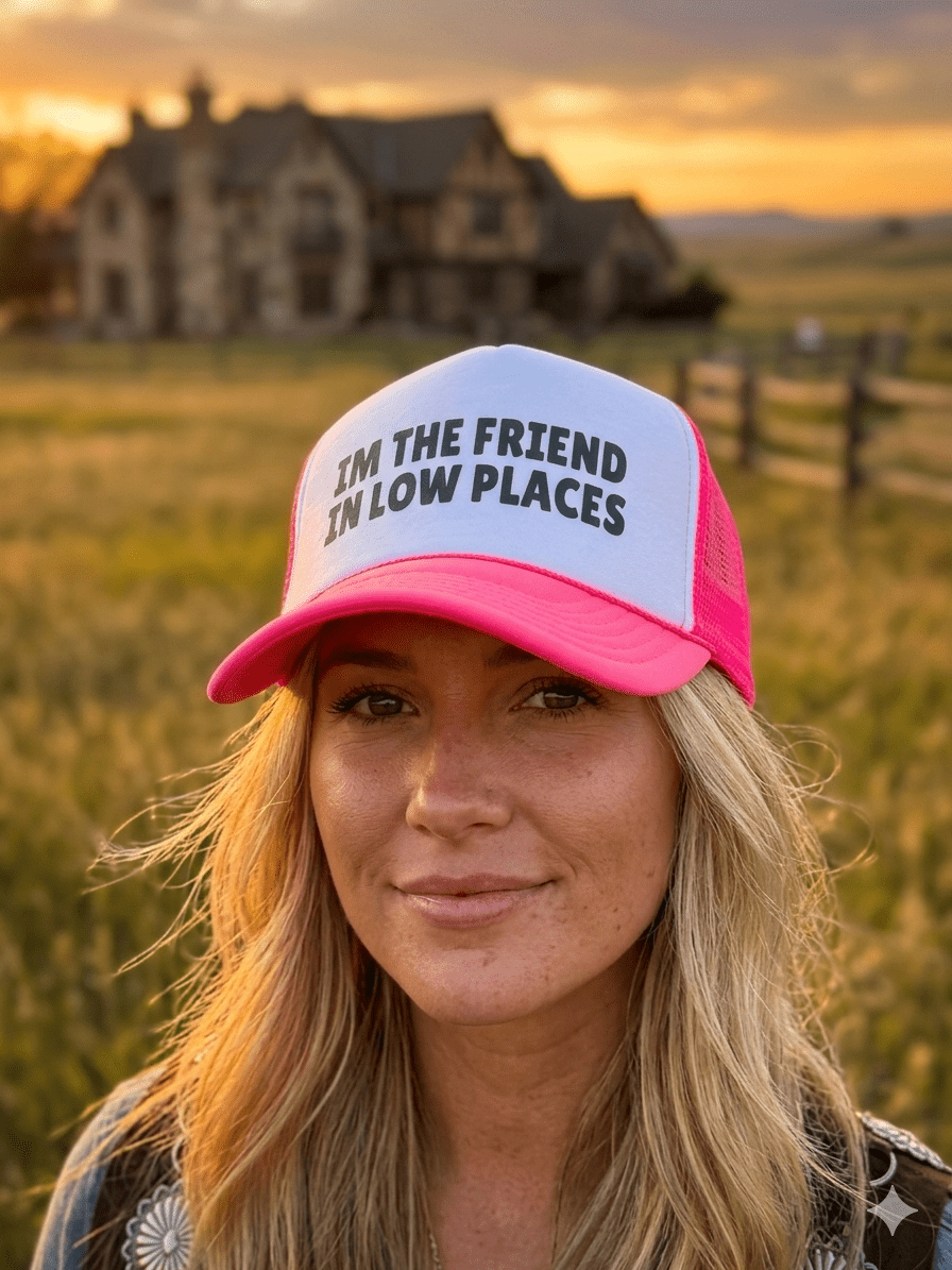The Friend In Low Places Trucker Hat
