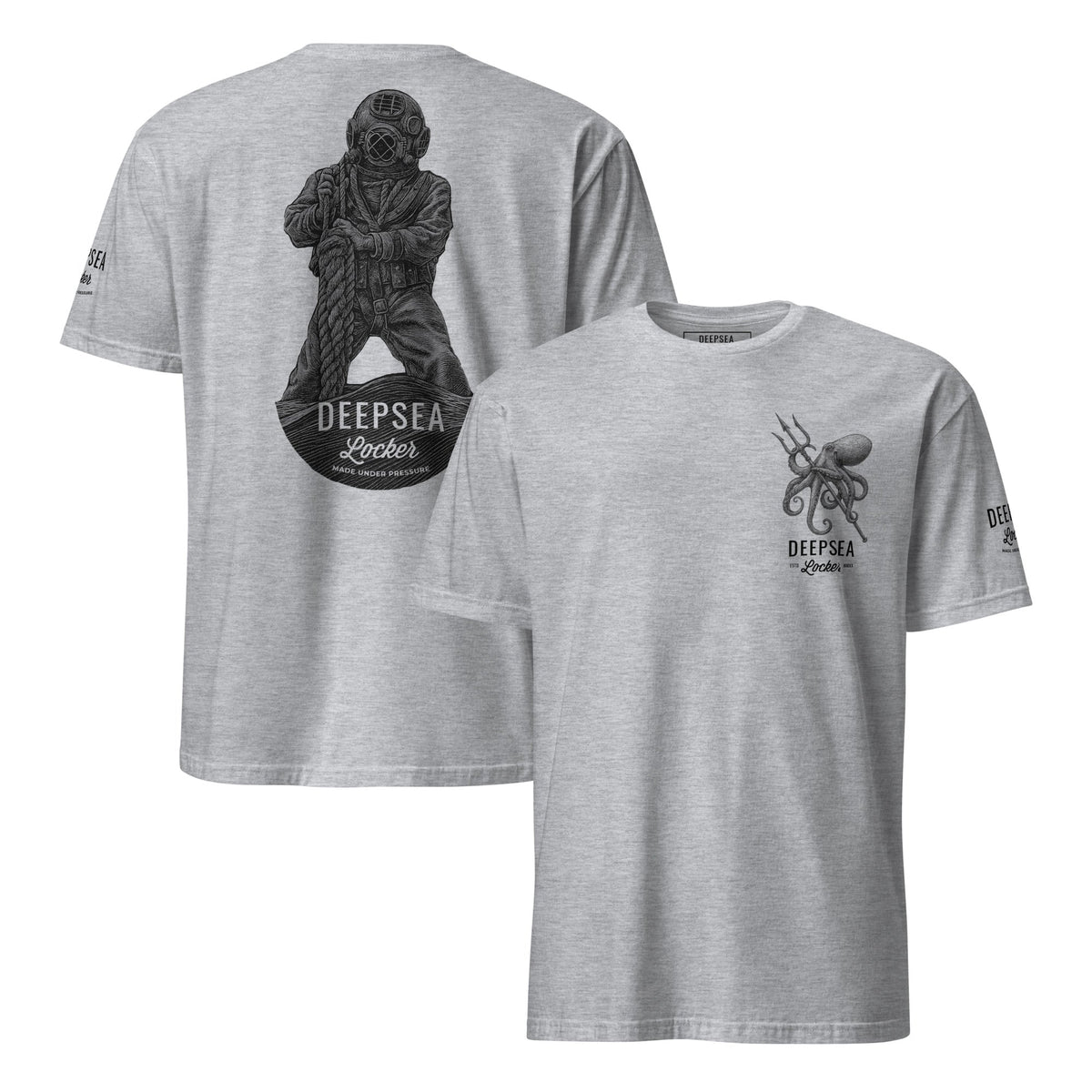 Navy DeepSea Diver Collection Short-Sleeve Unisex T-Shirt