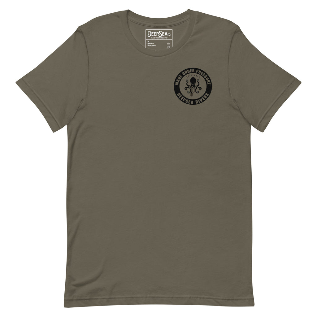 DEEPSEA DIVERS T-SHIRT MIL GREEN