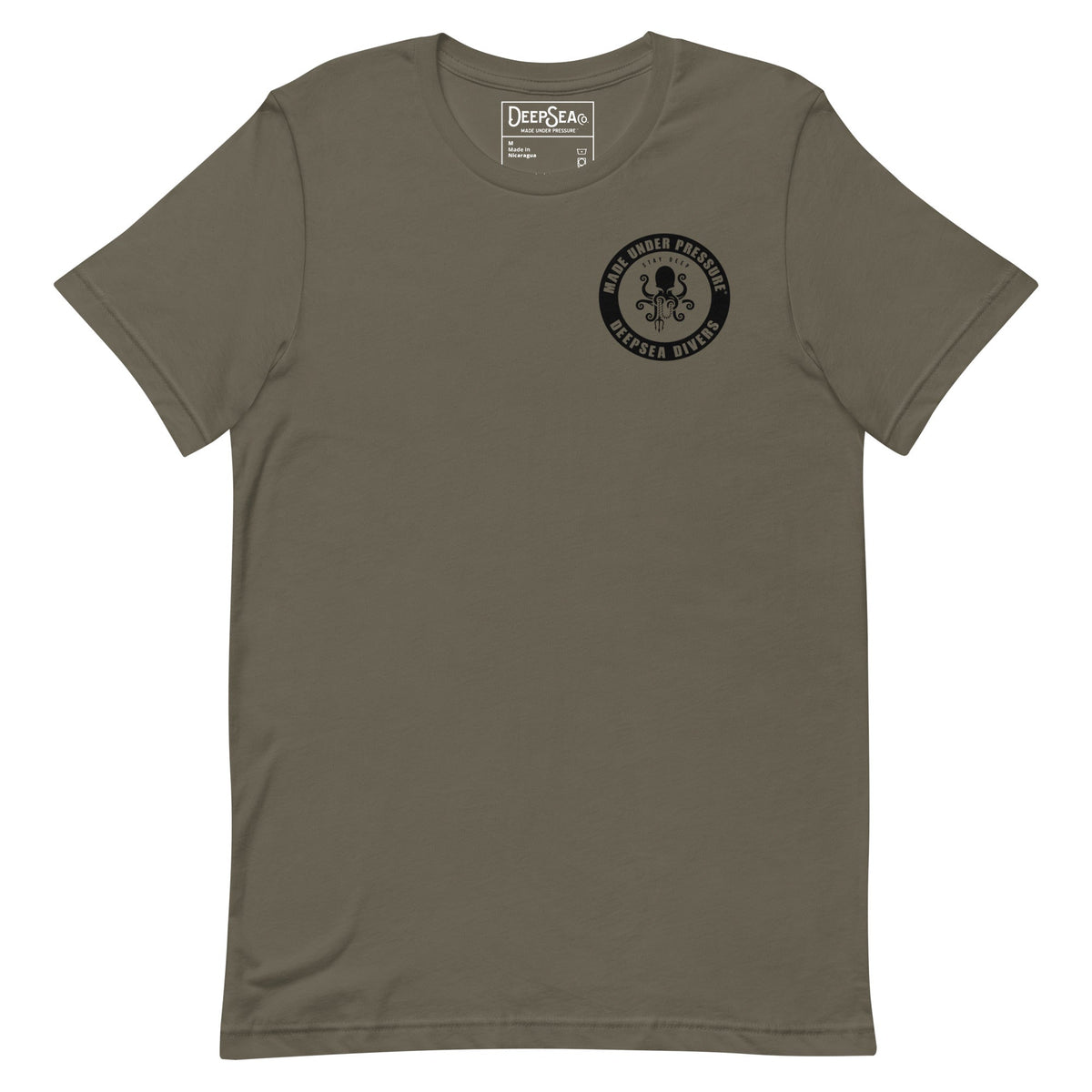 DEEPSEA DIVERS T-SHIRT MIL GREEN