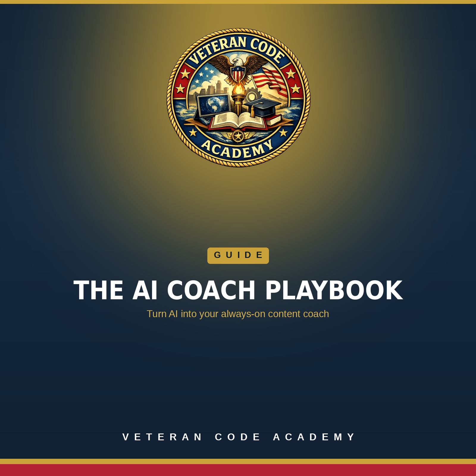 The AI Coach Playbook - Veteran Code Academy