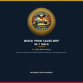 Build Your Sales Bot in 7 Days cover, Veteran Code Academy