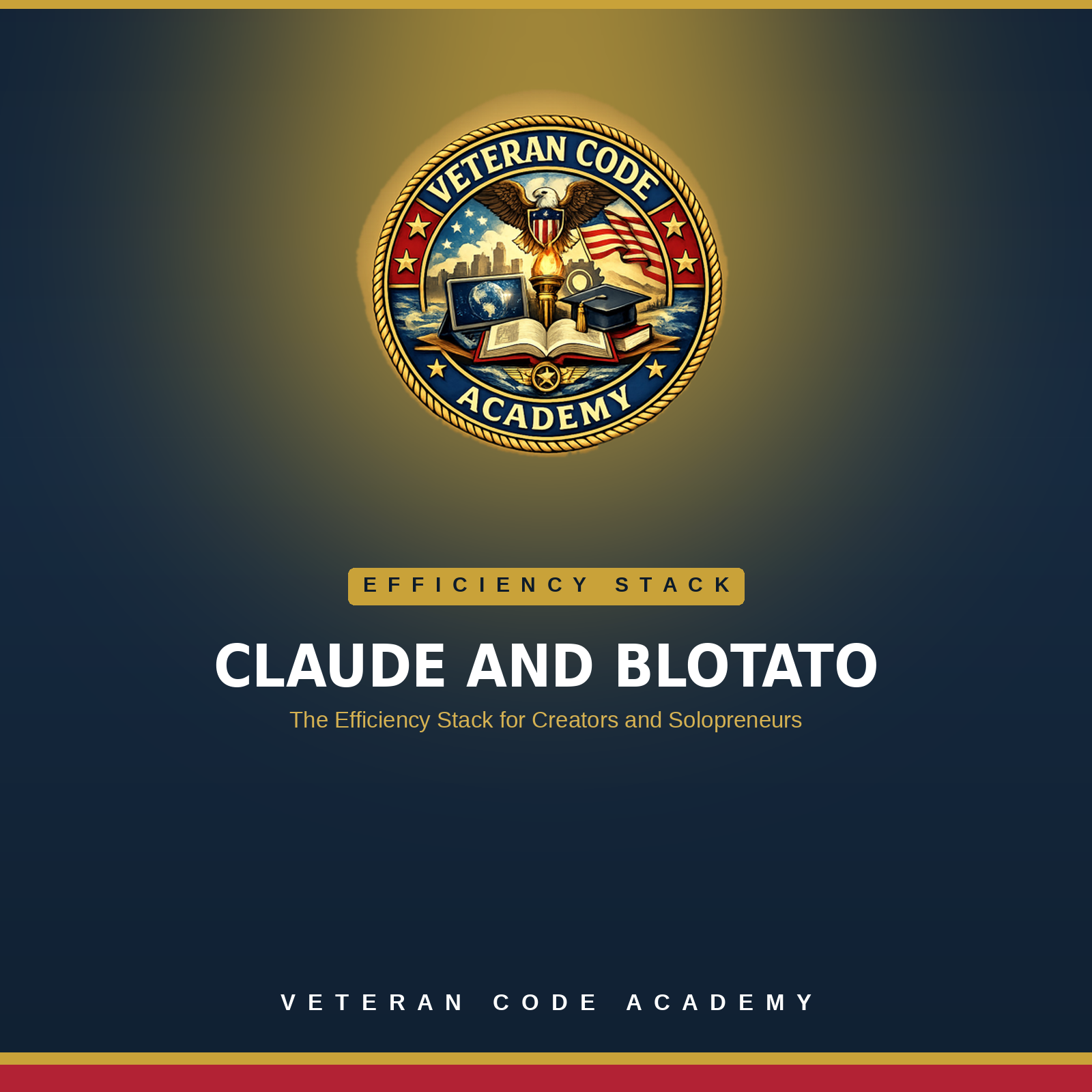 Claude & Blotato: The Efficiency Stack - Veteran Code Academy
