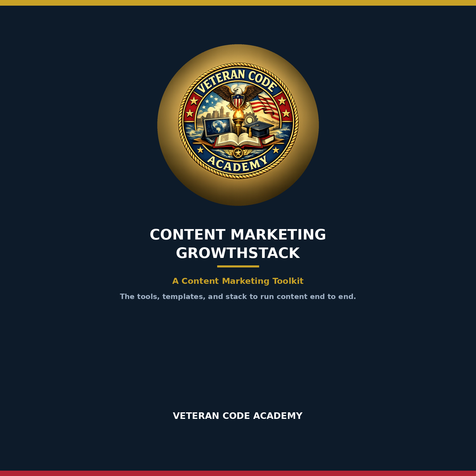 Content Marketing Growthstack cover, Veteran Code Academy