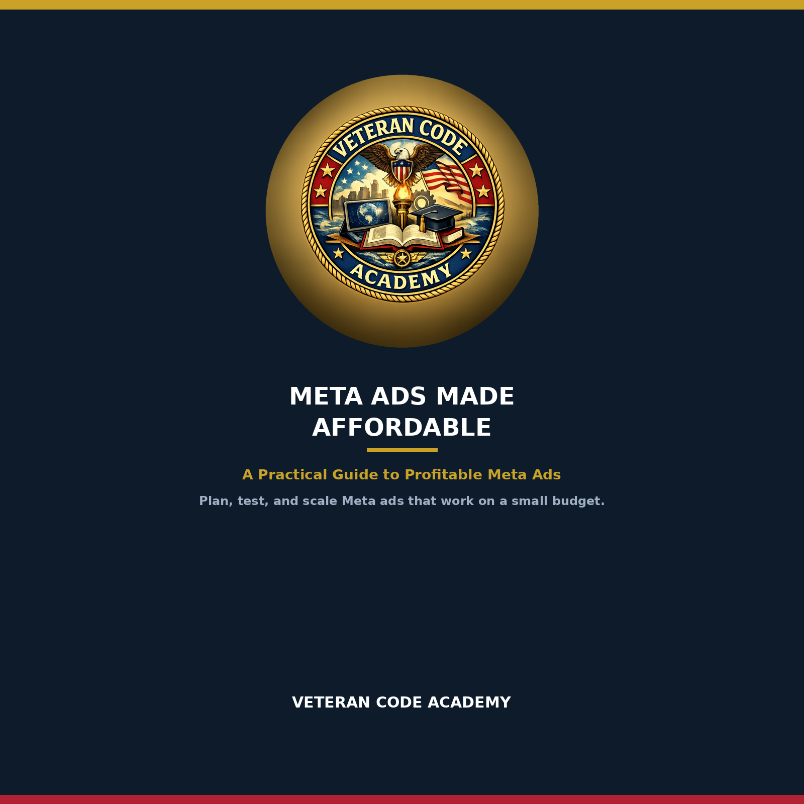 Meta Ads Made Affordable cover, Veteran Code Academy